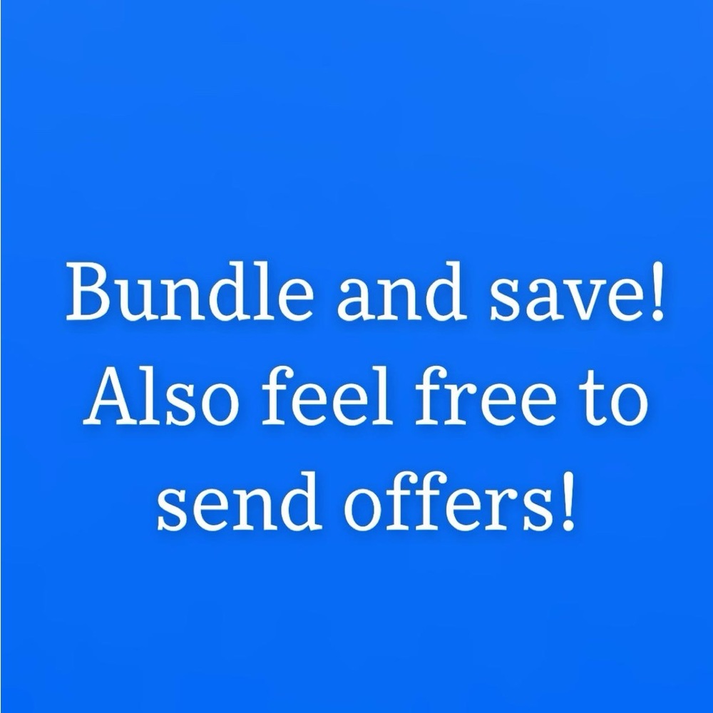 Happy shopping! All prices are negotiable!